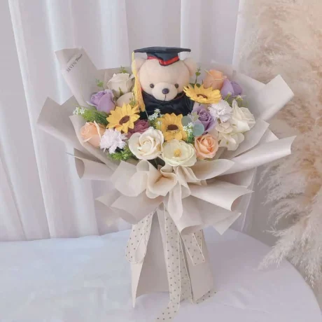 Windy Graduation (Soap Flower)