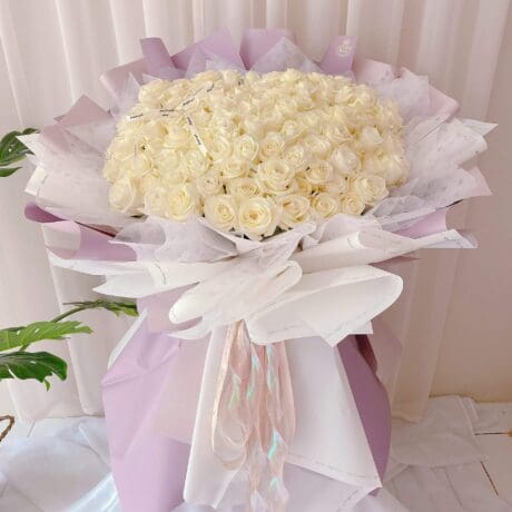 seven florist 99 white rose 01 scaled 1