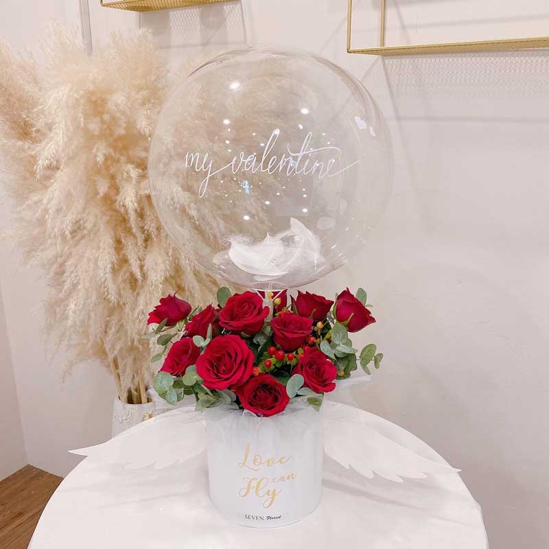 seven florist angel wings flower box white 01a 1