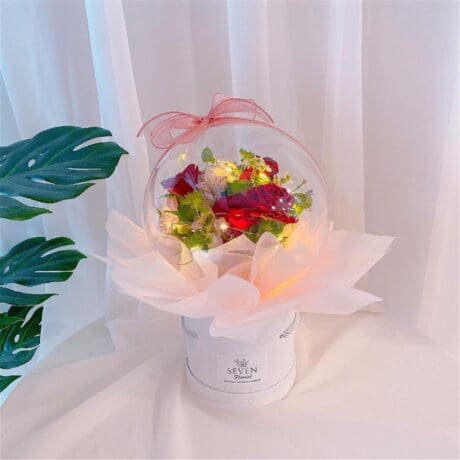 seven florist bobo balloon flower box 01