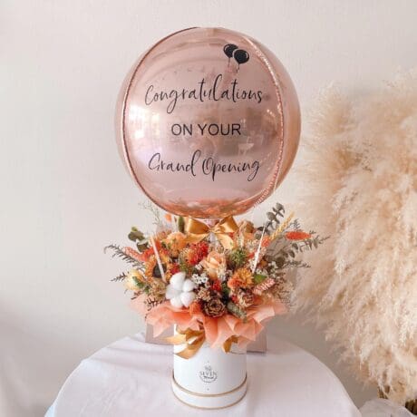 Cherish Flower Balloon Box