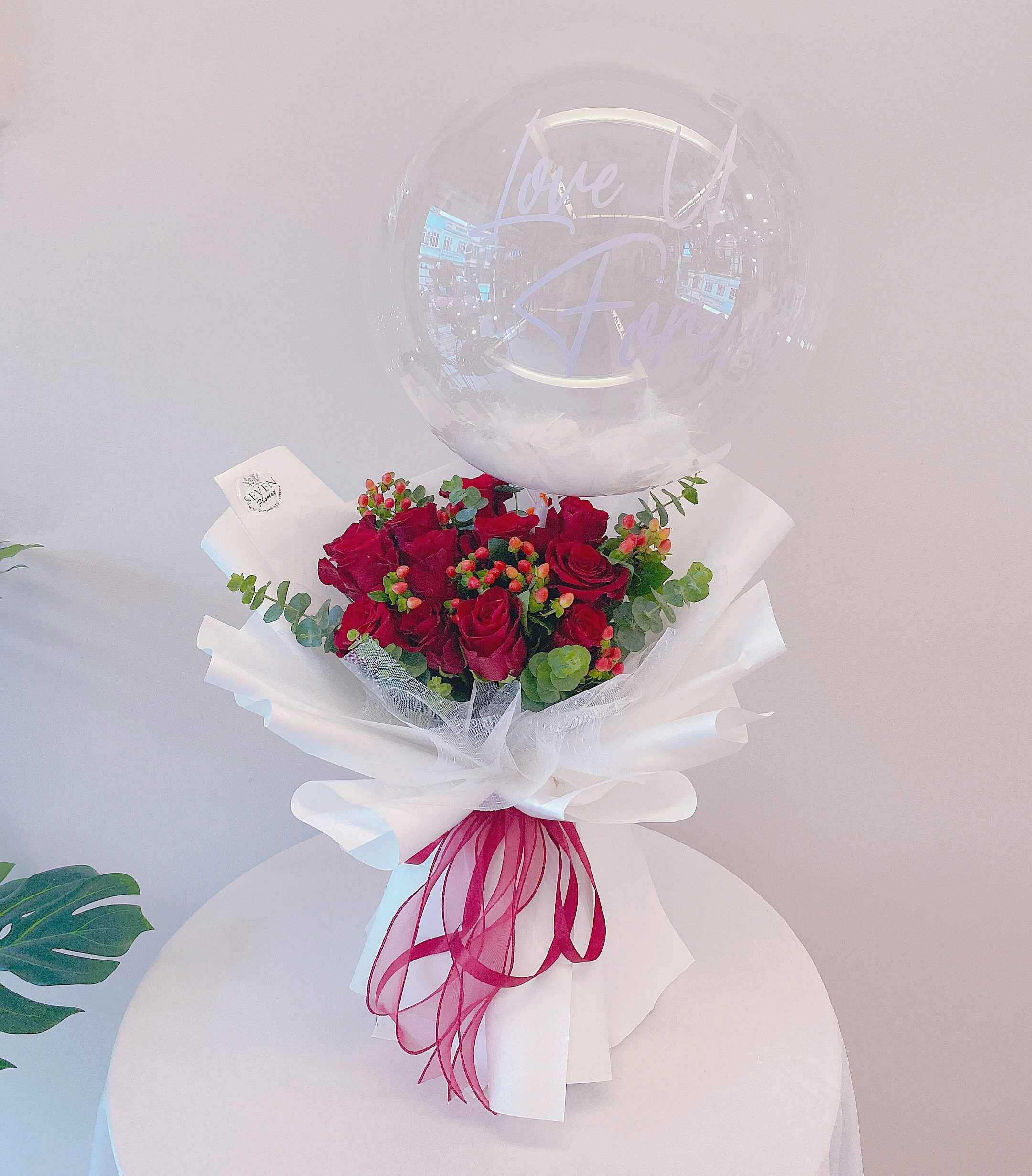seven florist my planet red rose