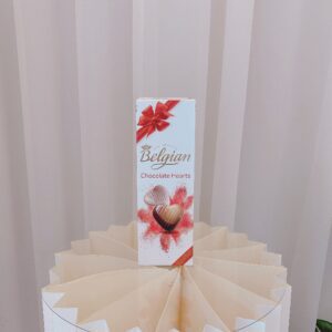 seven florist belgian chocolate heart 65g