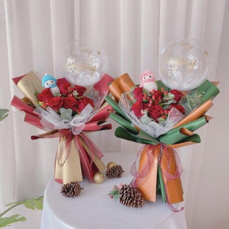 seven florist christmas snowman 01