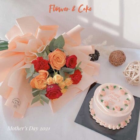 seven florist mothers day gift set cake1
