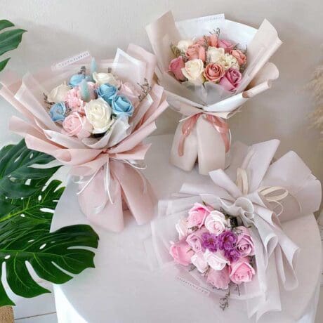 seven florist soap flower sweet chanel1