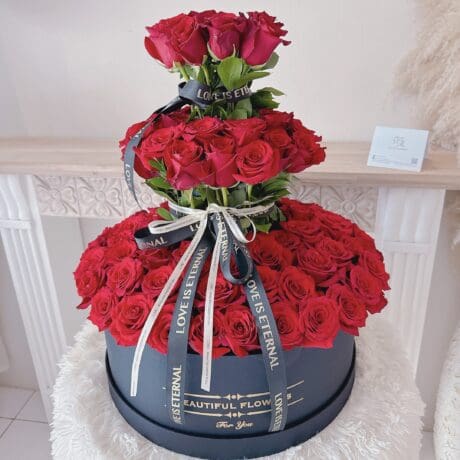 seven florist vermilion posy