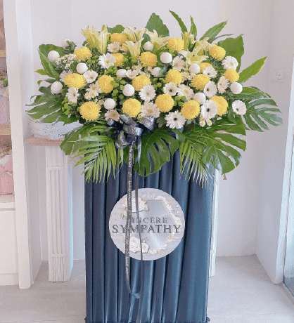 seven florist blessed soul condolence